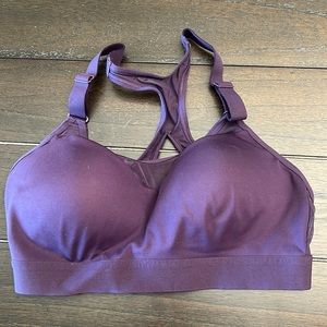 Cute purple all in motion sports bra.